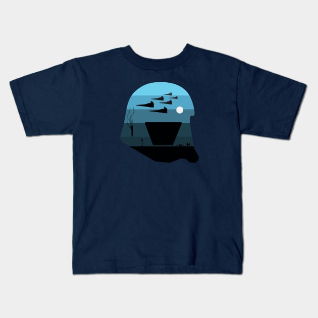 The Battle of Exegol Kids T-Shirt by xwingxing